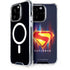 Superman 2025 Energy Shield Neon Emblem iPhone 15 Pro MagSafe Case